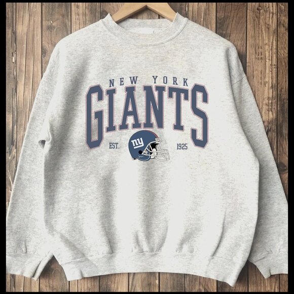 1925 New York Giants Sweatshirt New York Giants Football Shirt - Picture 1 of 2